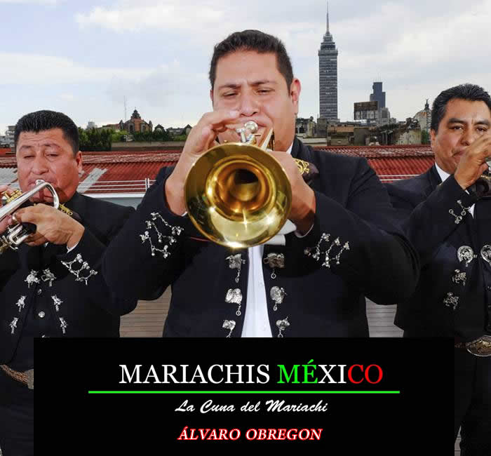 Mariachis en Álvaro Obregón