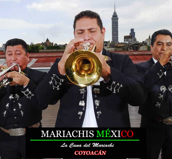 Mariachis en Coyoacán