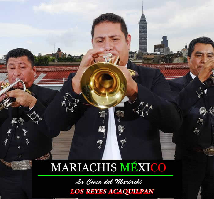Mariachis en Los Reyes Acaquilpan 