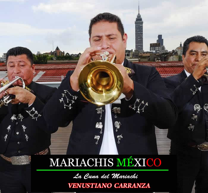 Mariachis en Venustiano Carranza